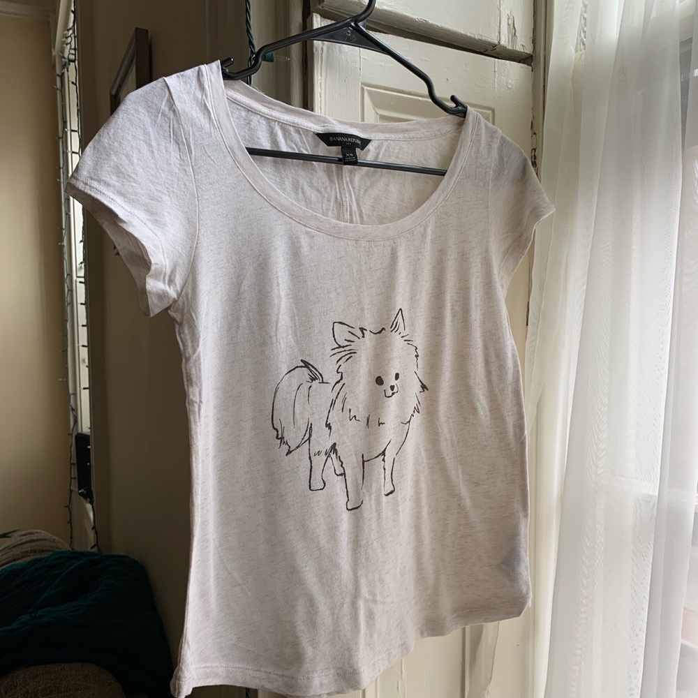 Banana Republic Dog Tee